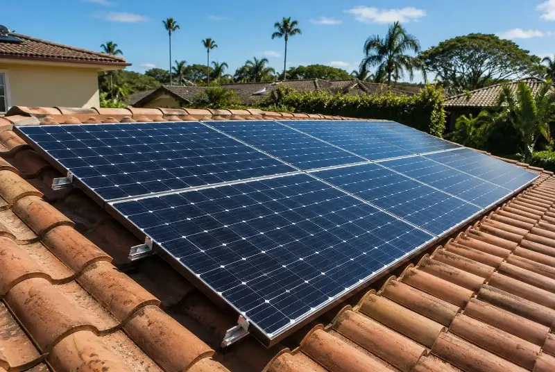 Installation de panneaux solaires à Savasse